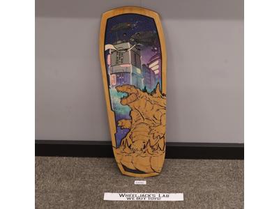 Godzilla vs Kong Bear Walker Skateboard Deck Limited Edition NEW