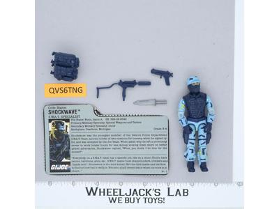Shockwave V1 100% Complete G.I. Joe 1988 Hasbro Vintage Action Figure