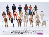 Lot of 21 (#9) Star Wars 1970s-1980s Kenner Assorted Vintage Action Figures