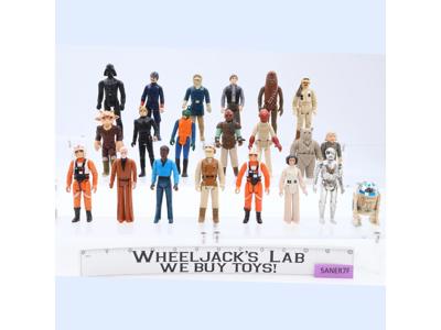 Lot of 21 (#7) Star Wars 1970s-1980s Kenner Vintage Action Figures