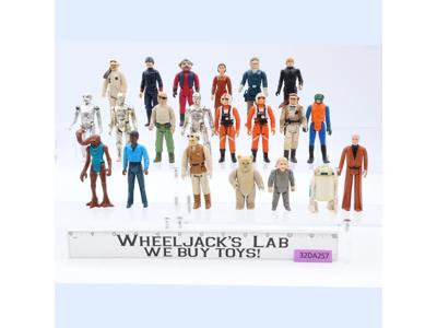 Lot of 21 (#5) Star Wars 1970s-1980s Kenner Vintage Action Figures