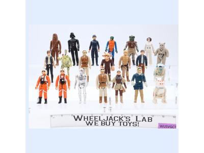 Lot of 21 (#8) Star Wars 1970s-1980s Kenner Assorted Vintage Action Figures