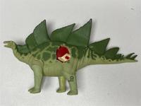 Stegosaurus JP07 Dino Damage Jurassic Park 1993 Kenner Figure