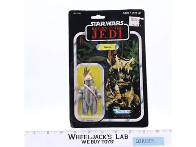 Teebo Ewok 77 Back-A Star Wars ROTJ 1983 Kenner Figure NEW MOSC SEALED