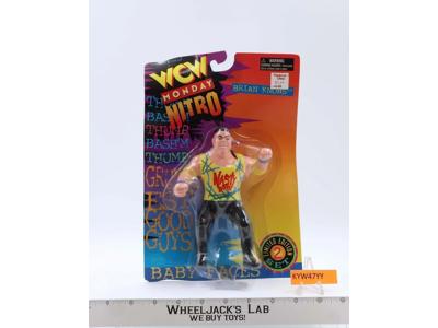 Baby Faces Brian Knobs WCW Monday Nitro Wrestlers NEW MOSC Toymakers 1997