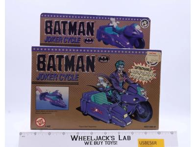 Joker Cycle DC Comics Batman 1990 Toy Biz Action Figure Vehicle NEW SEALED