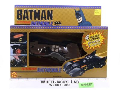 Electronic Batmobile DC Comics Batman 1990 Toy Biz Vehicle NEW SEALED