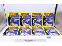 Lot of 8 Dick Tracy Clip-On Magnets 1990 Playmates Disney NEW SEALED