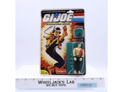 Quick Kick GI Joe International Heroes 1993 Funskool Figure NEW MOSC SEALED