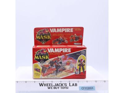 Vampire W/Floyd Malloy 100% Complete W/Box M.A.S.K. Kenner 1986 UNUSED STICKERS