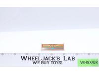 Firefly Rear Spoiler Wing STICKERED Vehicle Part 1986 M.A.S.K. Kenner Vintage