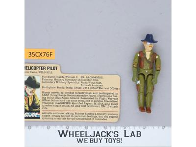 Wild Bill V1 100% Complete G.I. Joe 1983 Hasbro Vintage Action Figure