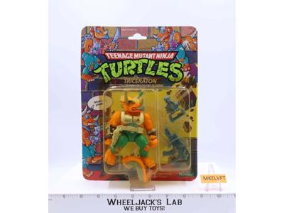 Triceraton Teenage Mutant Ninja Turtles TMNT 1990 Playmates NEW MOSC SEALED