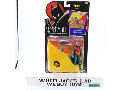 ROBIN w/Turbo Glider Batman Animated Series 1992 Kenner Vintage Figure MOSC New