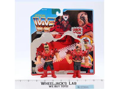 Hawk & Animal Legion of Doom Complete W/CARDBACK 1991 WWF Wrestling Figures