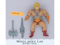 He-Man 100% Complete He-Man Masters of the Universe MOTU 1982 Mattel Vintage