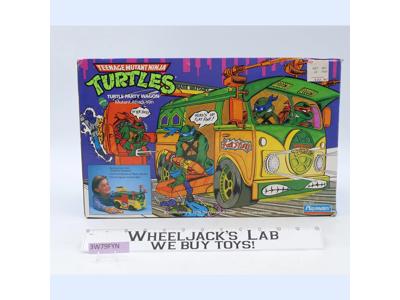 Party Wagon 100% Complete W/Box Teenage Mutant Ninja Turtles 1989 Playmates