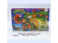 Party Wagon 100% Complete W/Box Teenage Mutant Ninja Turtles 1989 Playmates