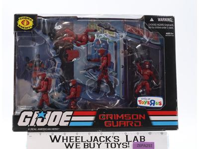 Crimson Guard 5-Pack G.I. Joe 2008 Hasbro Action Figures NEW SEALED