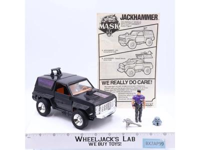 Jackhammer W/Cliff Dagger 100% Complete MASK M.A.S.K. 1985 Vintage Action Figure