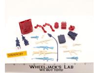Lot Battle Gear Accessory 4 Set 8 1986 Weapons G.I. Joe Vintage