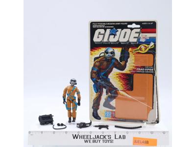 Frag-Viper V1 100% Complete W/ Cardback 1989 G.I. Joe Hasbro Vintage Figure