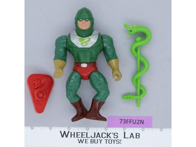 King Hiss 100% Complete He-Man Masters of the Universe MOTU 1986 Mattel Vintage