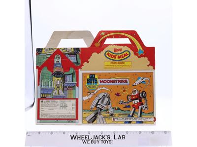 Wendy's Kids' Meal Box Gobots Moonstrike Go-Bots 1986 Tonka Vintage Figure