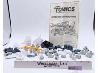 Detector 100% Complete Tomy Tomics 1986 Tomy Vintage Motorized Building Kit
