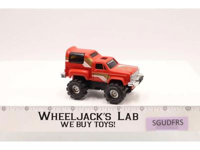 Chevrolet Scottsdale 4x4 Truck Stomper 1980's Schaper Toys w/ Camper Shell WORKS