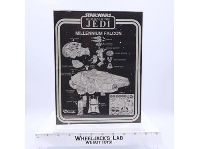 Millennium Falcon Instruction Manual ORIGINAL1982 Star Wars Kenner