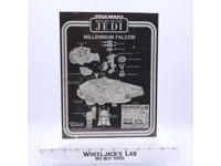 Millennium Falcon Instruction Manual ORIGINAL1982 Star Wars Kenner
