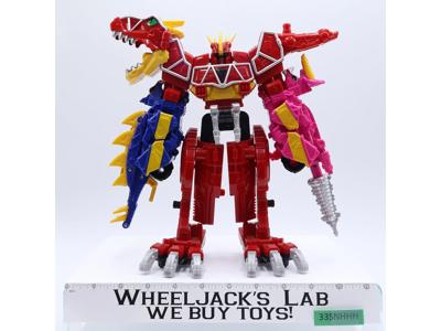 Dino Charge Deluxe Megazord Zord Builder Power Rangers Bandai 11" Figure