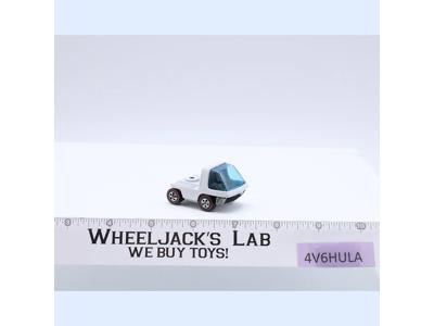 The Heavyweights Team Trailer #2 White Enamel 1971 Hot Wheels Mattel Vintage RL