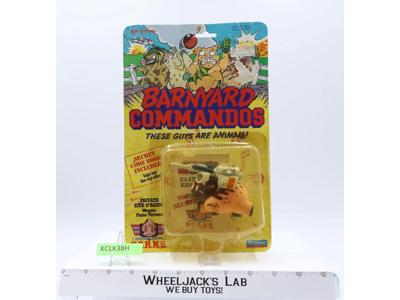 Private Side O'Bacon Barnyard Commandos 1989 Playmates NEW MOSC SEALED
