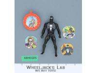 Spiderman Black Suit 100% Complete Secret Wars Marvel 1994 Toybiz Figure