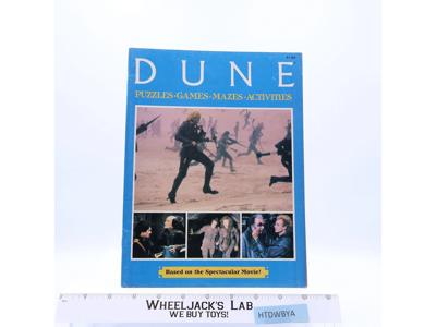 Dune Puzzles Games Mazes Activities 1984 Putnam Publishing