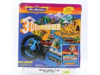 Off Road 3-D Rally Driver Micro Machines 1991 Galoob Vintage Playset