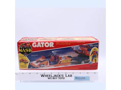 Gator Hayes 100% Complete W/Box 1985 MASK Kenner Vintage Action Figure