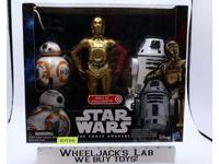 BB-8 C-3PO R2-D2 Droid 3-Pk Star Wars The Force Awakens 2015 Hasbro NEW SEALED