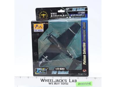 F6F Hellcat WWII Aircraft Series Winged Ace 1:72 Scale 2009 Easy Model NEW MIB