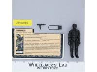 Snake Eyes V1 Straight Arms 100% Complete G.I. Joe 1982 Hasbro Vintage Figure