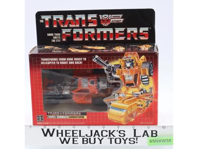 Sandstorm 100% Complete W/BOX & INSERT1986 G1 Transformers Vintage Near Mint