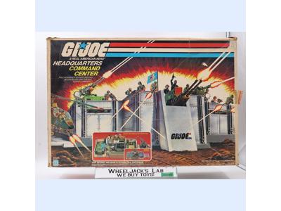 Headquarters Command Center 100% Complete UNBROKEN GI Joe 1983 Hasbro Playset