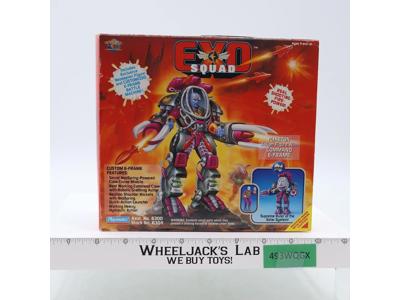 Phaeton Command E-Frame EXO Squad 100% Complete 1993 Playmates Action Figure MIB