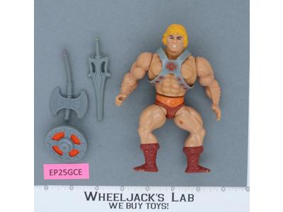 He-Man 100% Complete He-Man Masters of the Universe MOTU Mattel 1982 Vintage