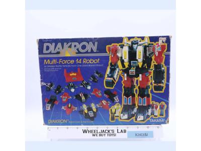 Multi-Force 14 Robot Die Cast Diakron 1983 Takara Vintage Action Figure