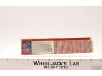 Whirl Action Figure Tech Spec 1985 Vintage Hasbro G1 Transformers