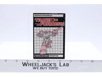 Perceptor Instruction Manual Booklet 1985 Hasbro G1 Transformers