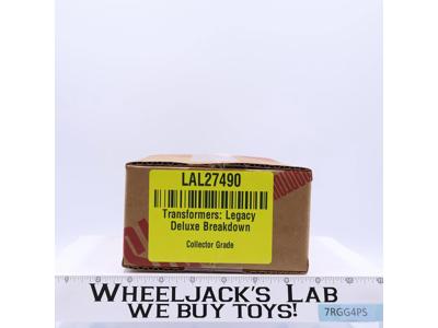 Deluxe Breakdown Transformers Legacy BBTS Collector Grade 2022 Hasbro NEW SEALED